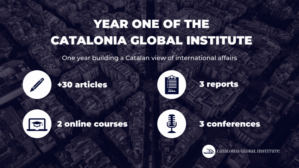 Year one of the Catalonia Global Institute