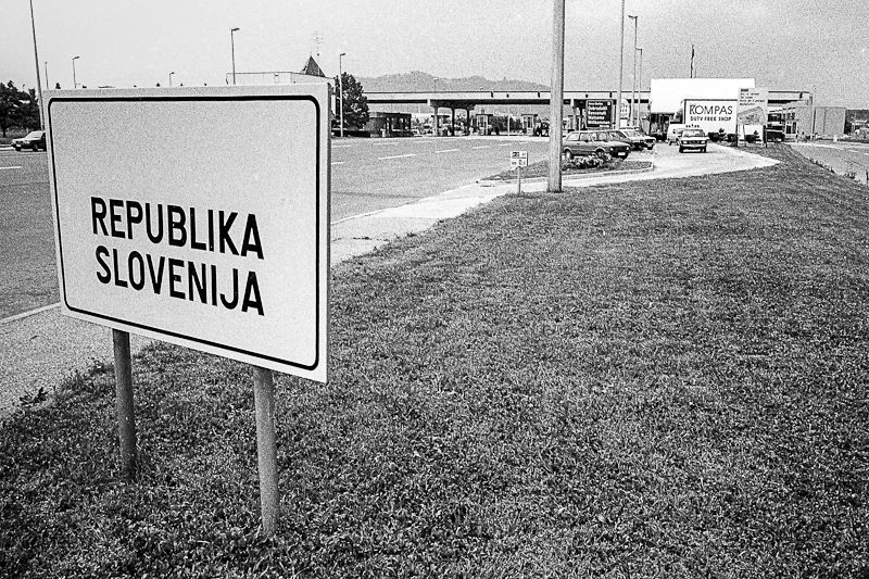 La construcció de la Via Eslovena